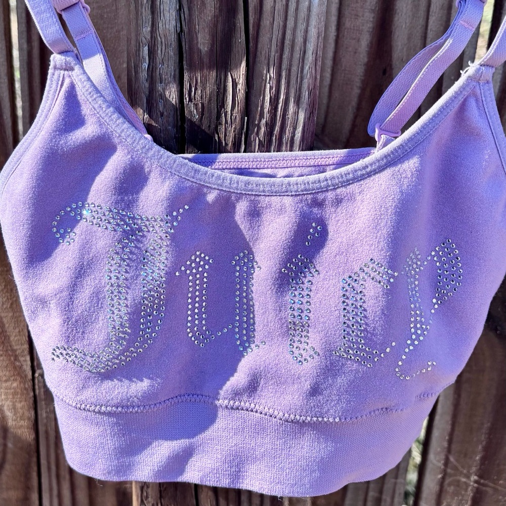 Juicy Couture‎ Lavender Rhinestone Top